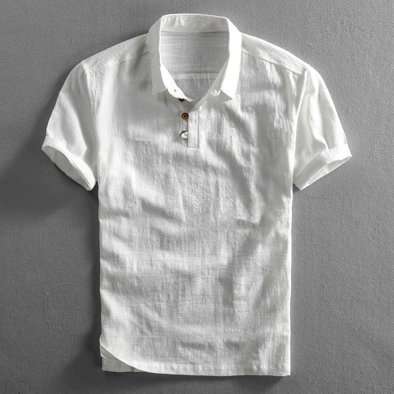Antoine- Sommerliches Komfort Poloshirt Für Herren Elfenbeinweiß