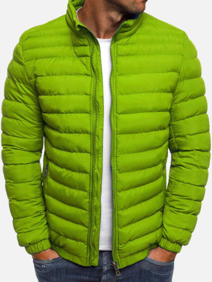 Anton - Stilvolle Steppjacke für Herren Grün
