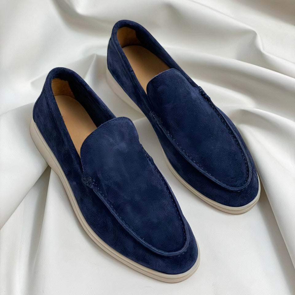 Arian - Wildleder Loafer BLAU
