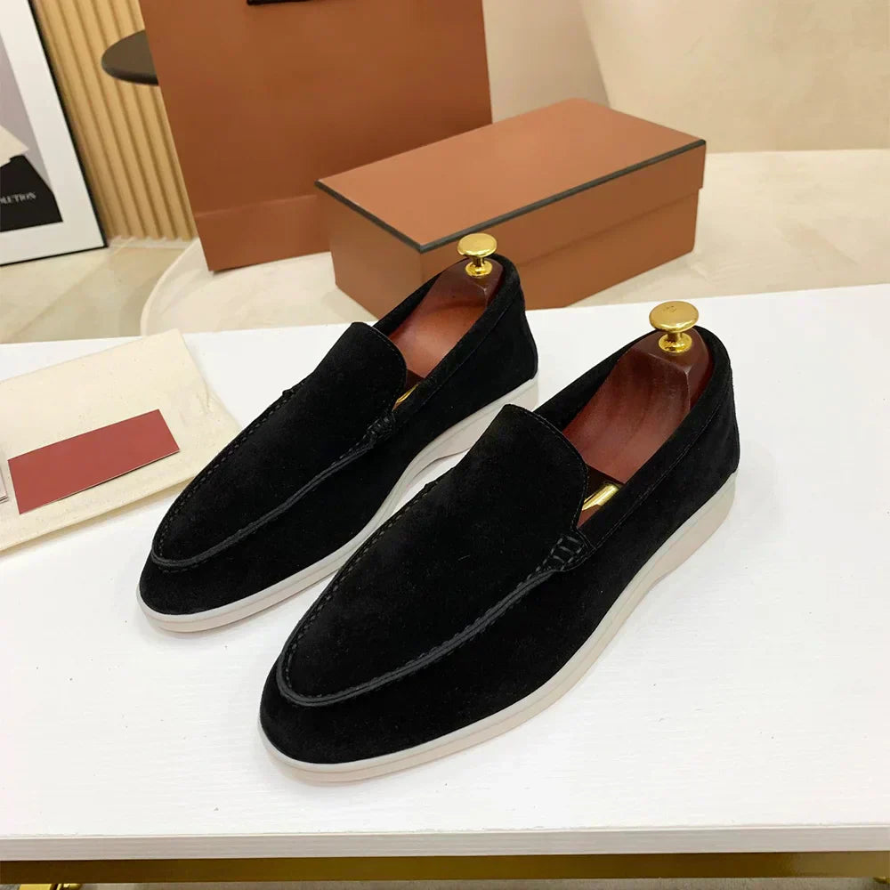Arian - Wildleder Loafer SCHWARZ