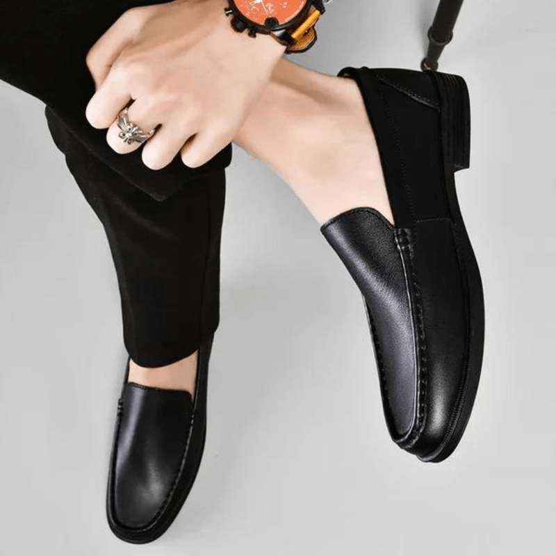 Armin – Loafer Herren Glattleder Zeitlos Business Look 7
