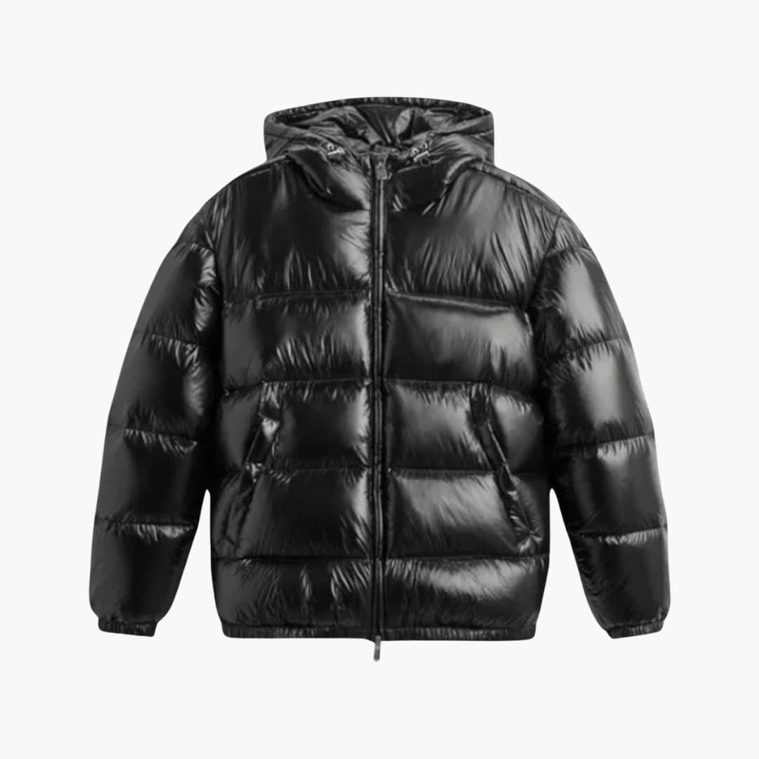 Aurelius – Wasserdichte Herren Daunenjacke Leicht & Warm Schwarz