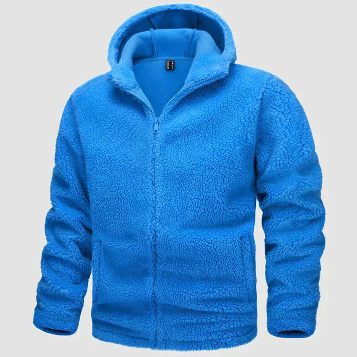 Gideon – Warme Herrenjacke mit Kapuze Winter