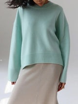 Katrina - Zuckerwatte Weicher Pullover