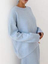 Katrina - Zuckerwatte Weicher Pullover