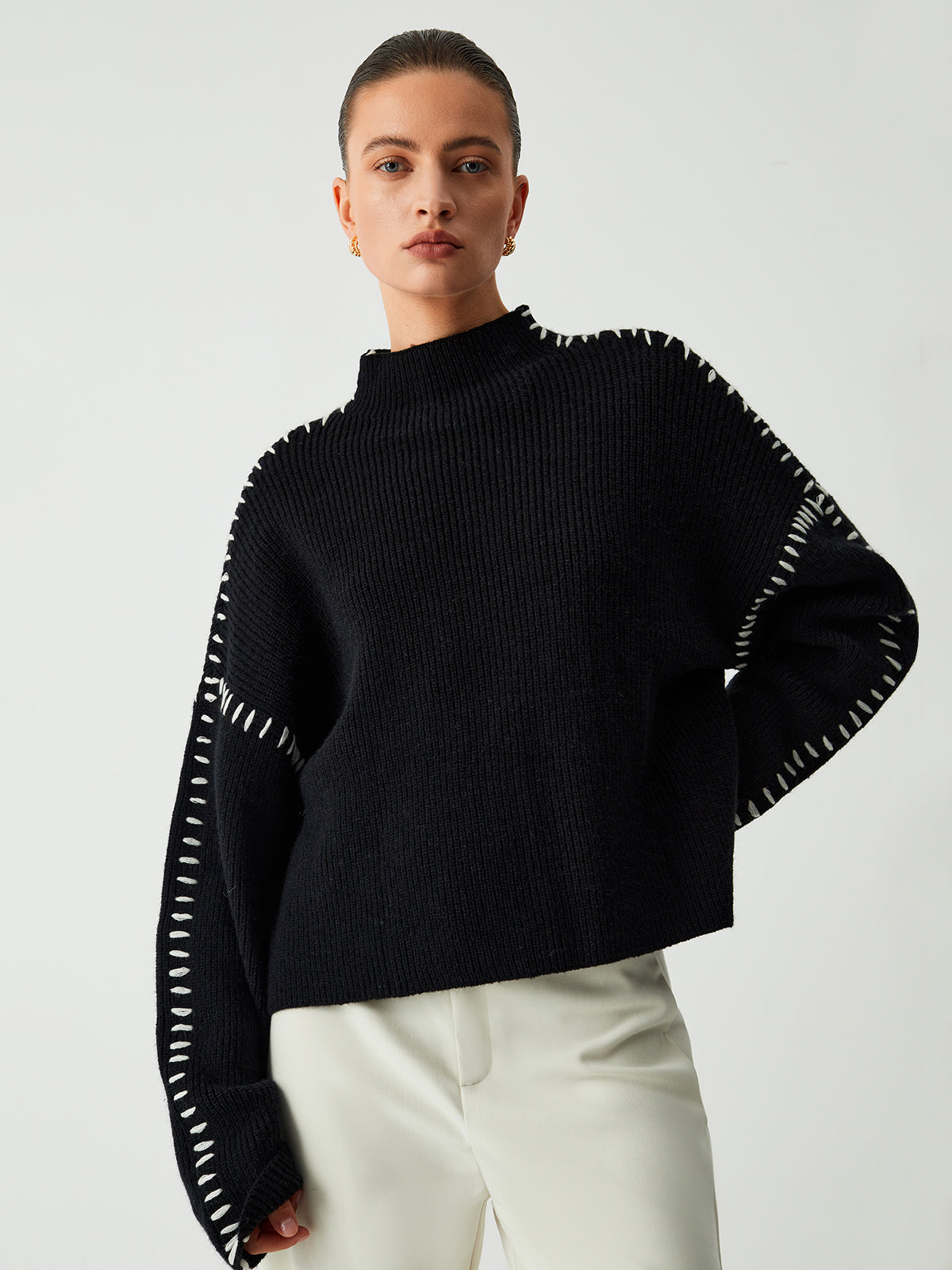Valinda – Kuscheliger Damen Pullover für Alltag & Freizeit