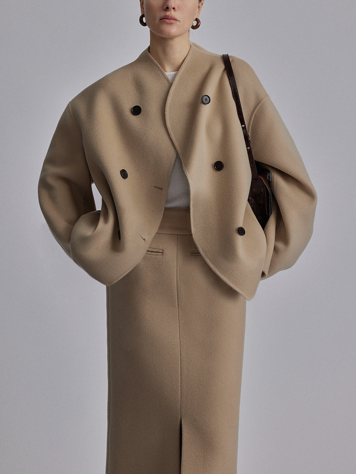 Kerstin – Oversize Button-Down Jacke