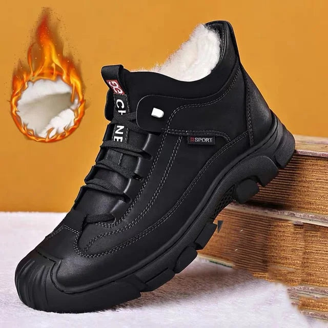 Donald - Warme Herren Winterschuhe aus Baumwolle