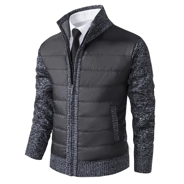 Baptist - Hochgeschlossene Jacke für Herren Dunkelgrau
