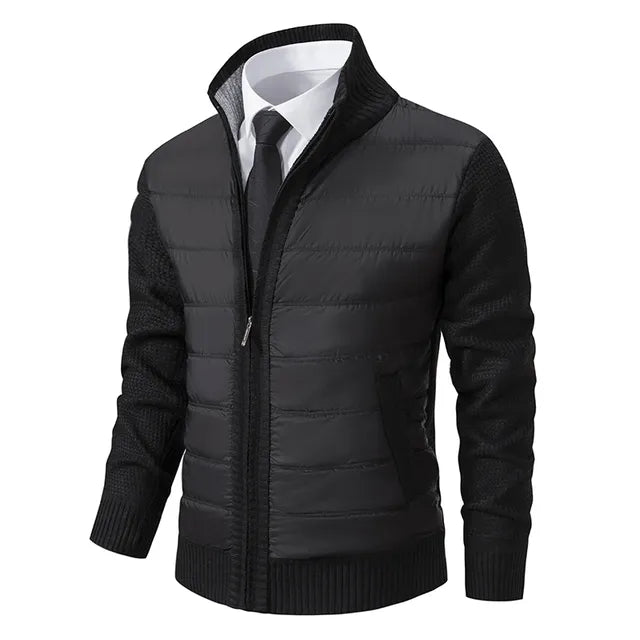 Baptist - Hochgeschlossene Jacke für Herren Schwarz