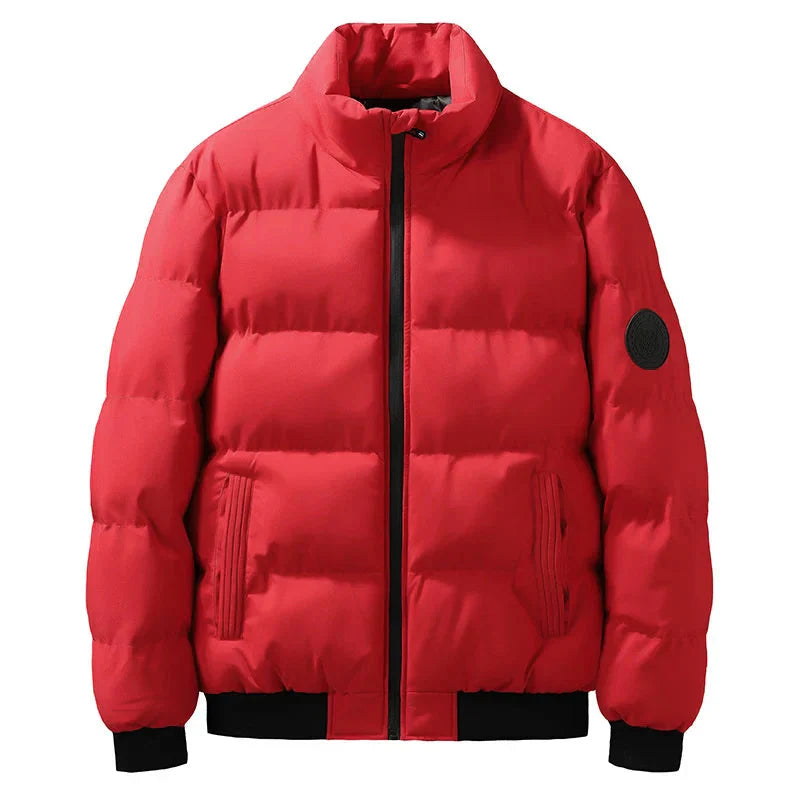 Oscar – Warme Steppjacke Mit Reißverschluss Und Taschen