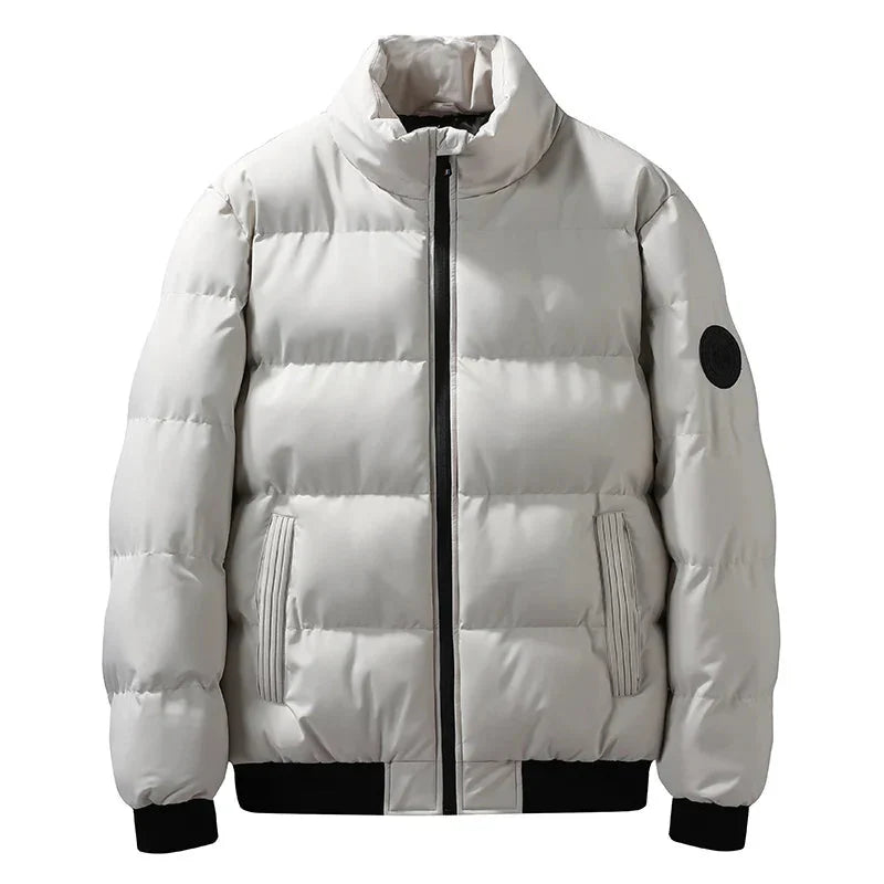Oscar – Warme Steppjacke Mit Reißverschluss Und Taschen