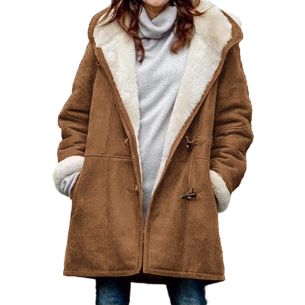 Bathilde - Braune elegante Jacke für Damen Braun
