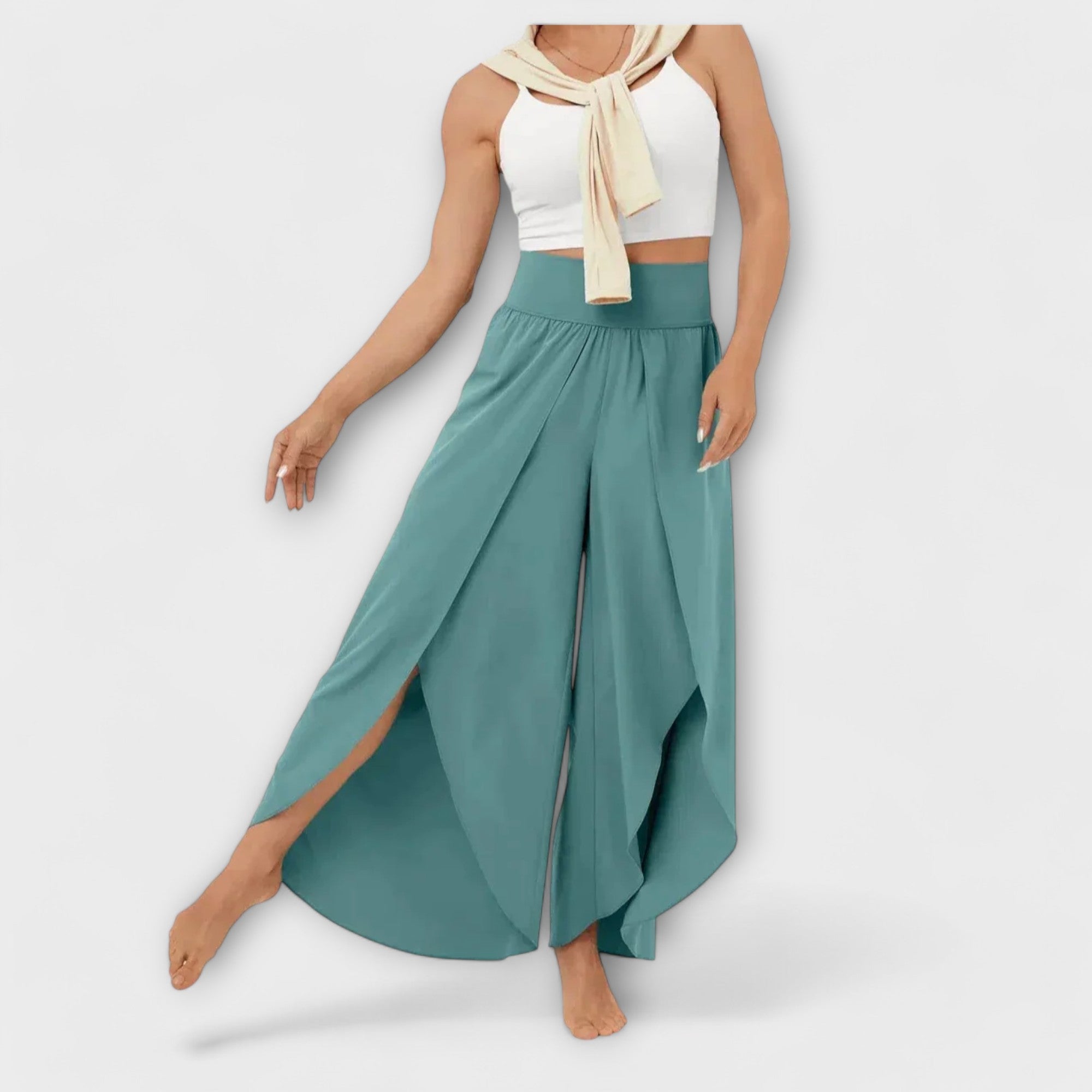 Beline – Damenhose mit elegantem, modernem Schnitt Blau