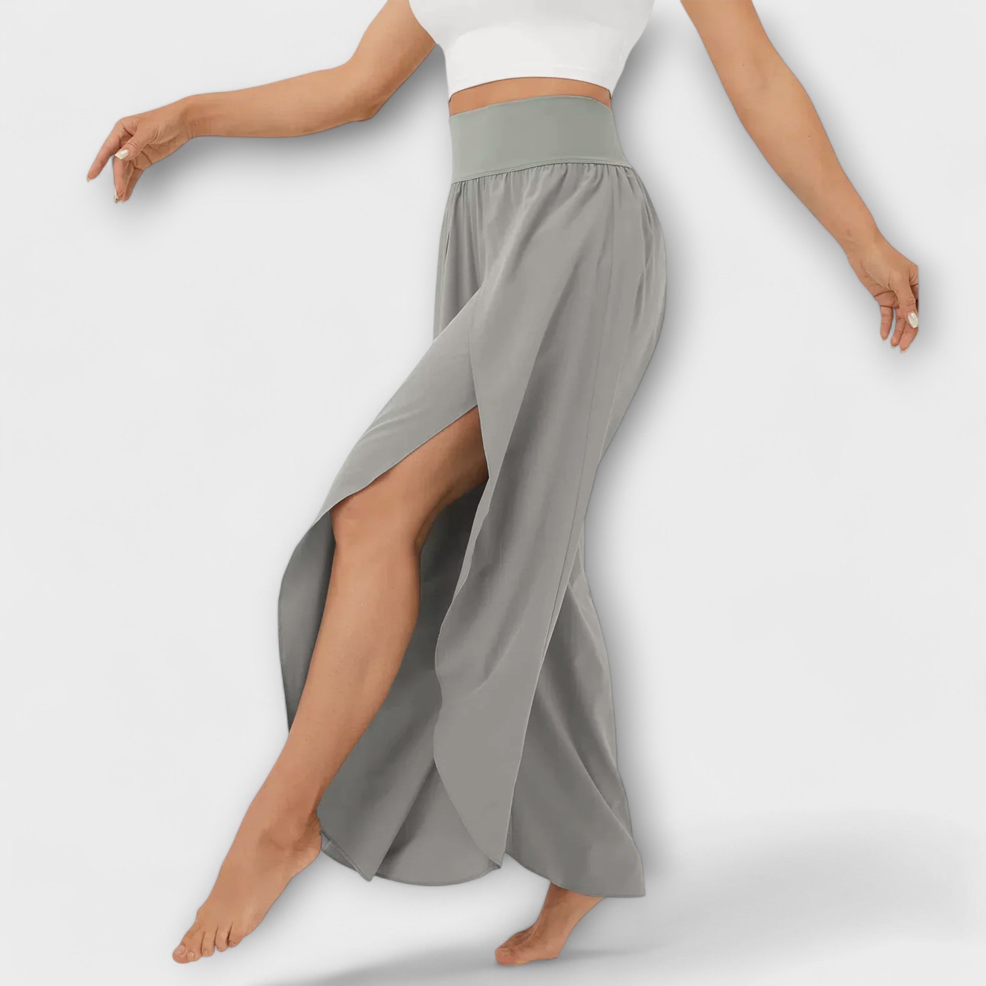 Beline – Damenhose mit elegantem, modernem Schnitt Grau