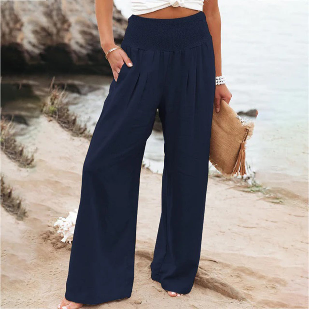 Benedetta- Damen Sommerhosen Marineblau