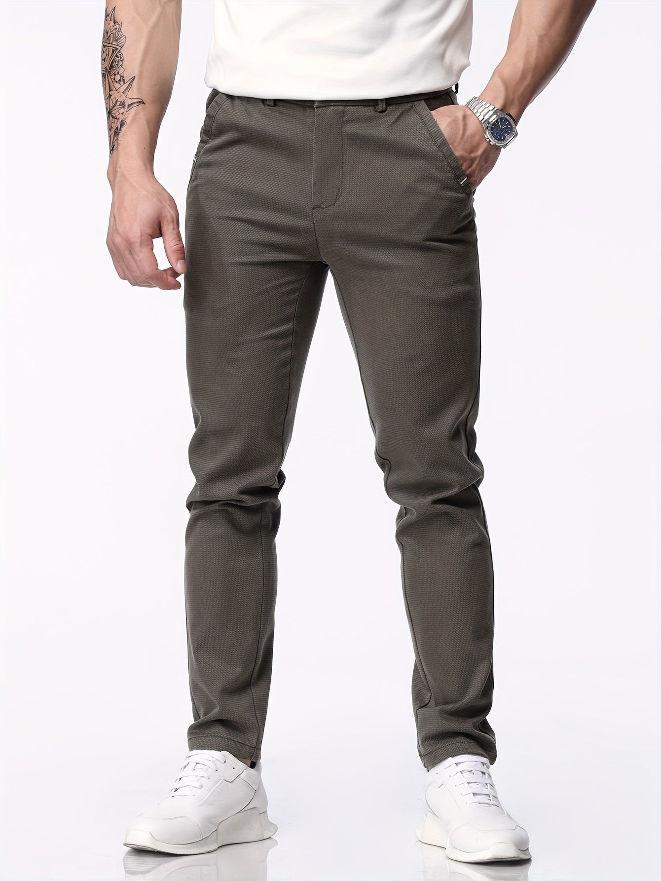 Benedikt – Exquisite Slim-Fit Hose Herren Elegant Modern 1