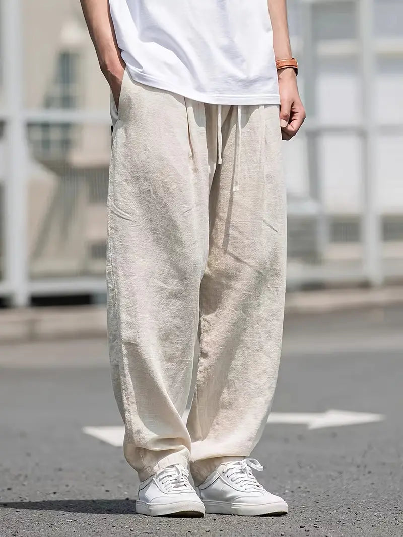 Benedikt – Leinenhose Herren Sommer Lässig Bequem Modisch 1