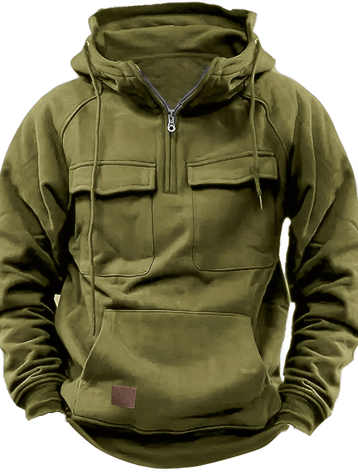 Benjamin - Funktionaler Hoodie für Herren grun