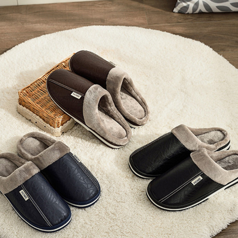 Alwin – Warme Pantoffeln für den Winter