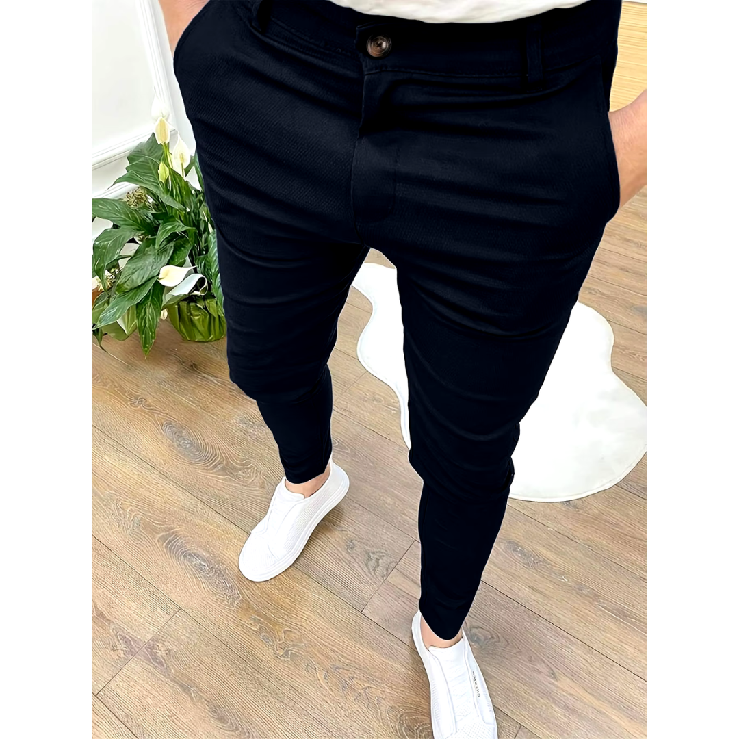 Bertram – Business Hose Herren Elastisch Hochwertig Formell 3