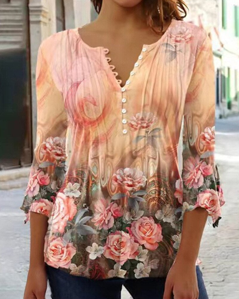 Bettina - Elegantes Oberteil für Damen orange