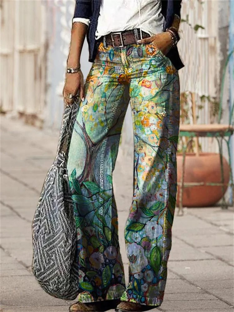 Bettina - Hochwertige Baumwoll-Twill-Denim-Hose 1