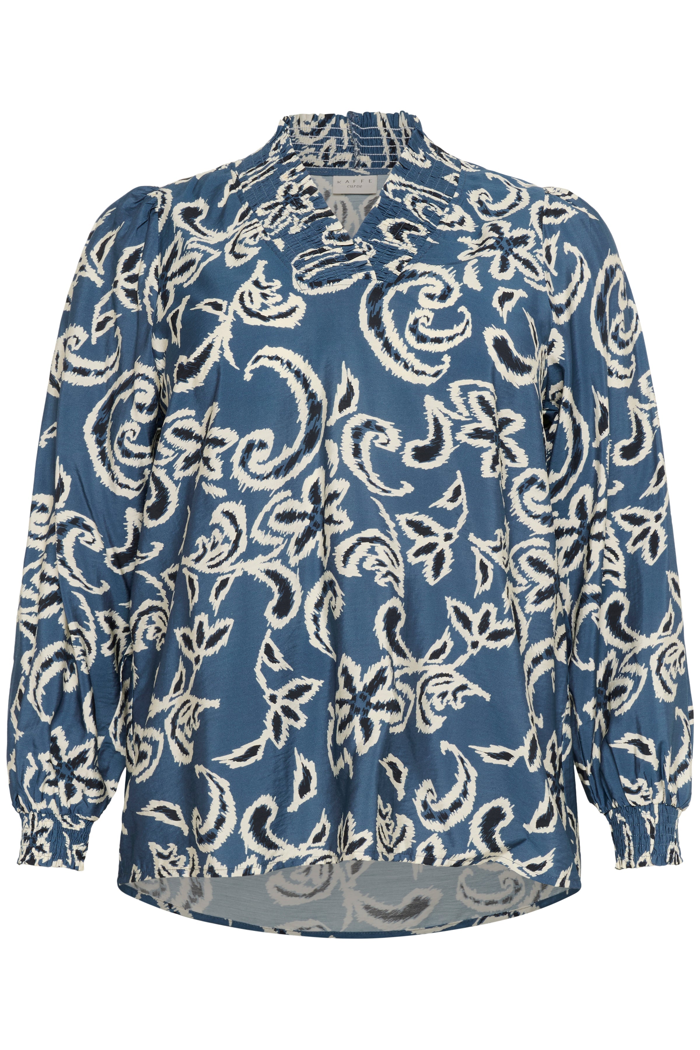 Borghild - Blau Bluse KCmahlia  5