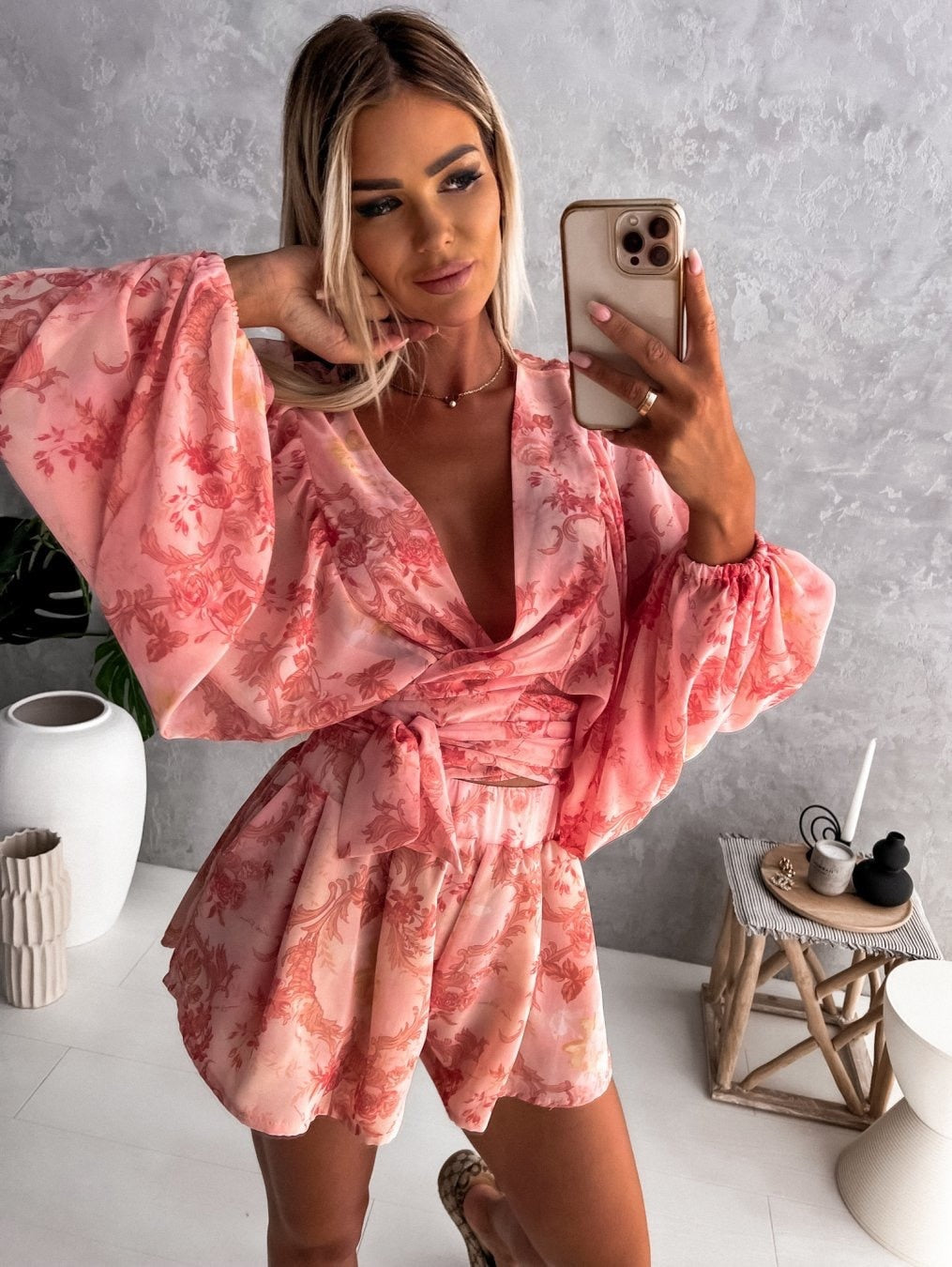 Britta - 2-teiliges Set für Damen rot