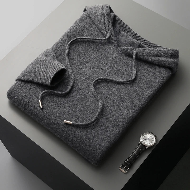 Philipp - Herren Klassischer Kapuzenpullover Bequem Stylisch