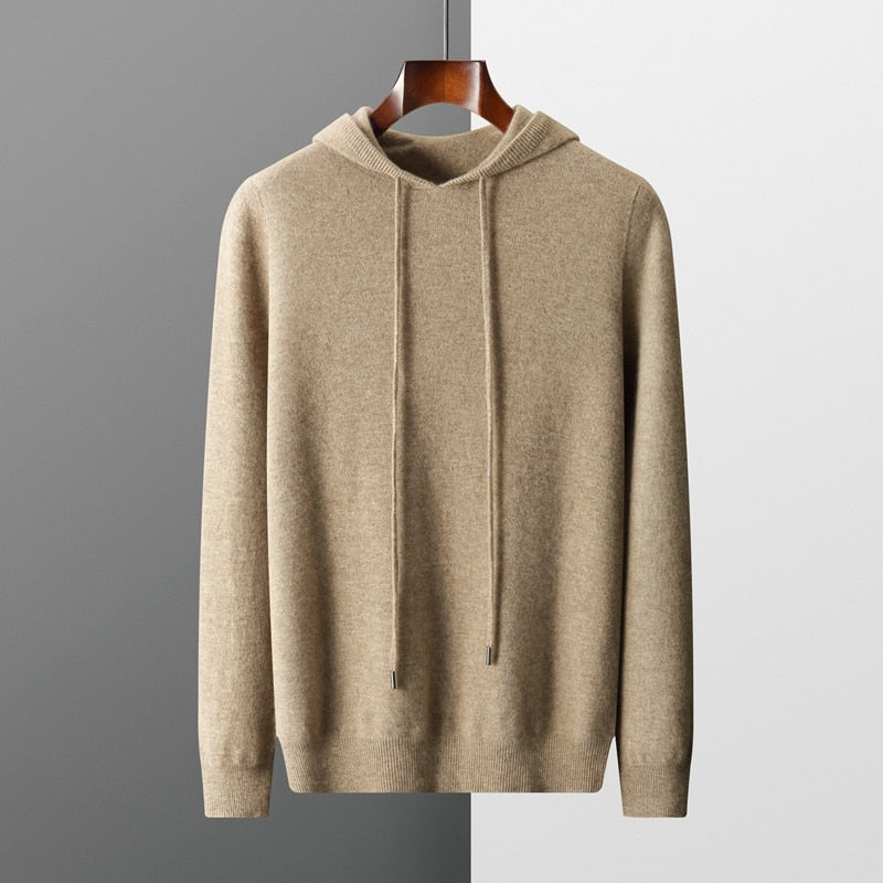 Philipp - Herren Klassischer Kapuzenpullover Bequem Stylisch