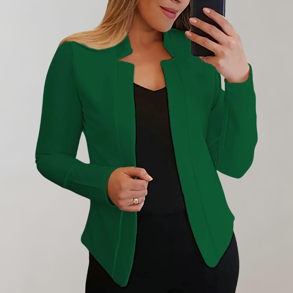 Eva – Modischer Offener Blazer Für Frauen