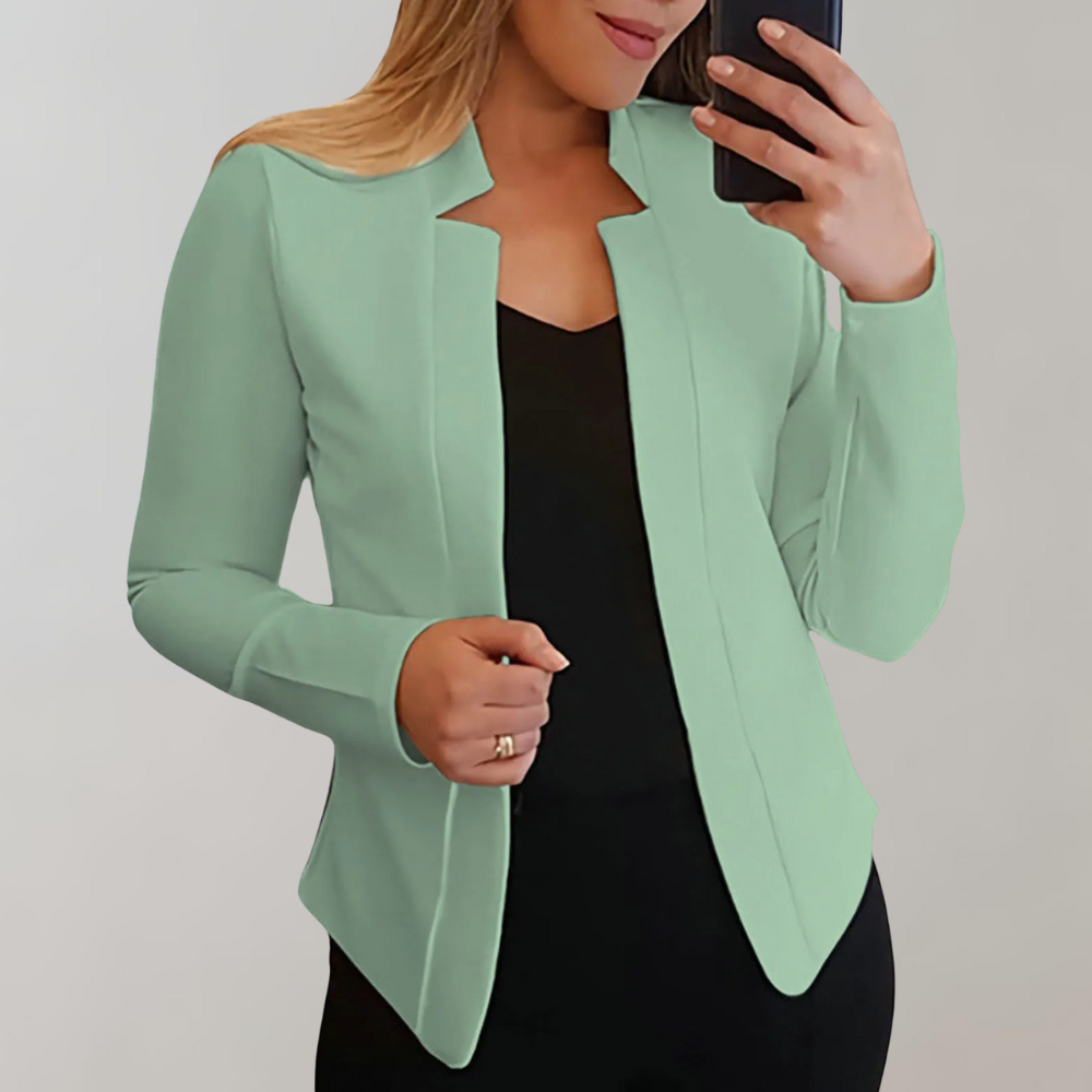 Eva – Modischer Offener Blazer Für Frauen