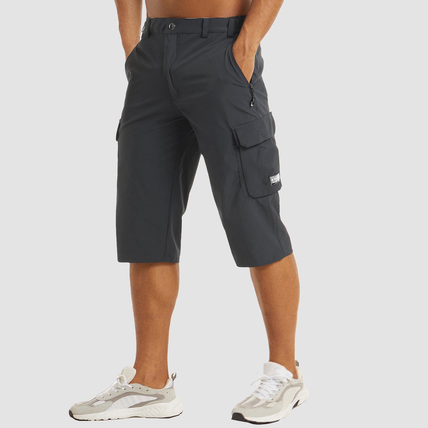 Carl – Herren Cargo Shorts Schnell Trocknend Lässig Sommer 4