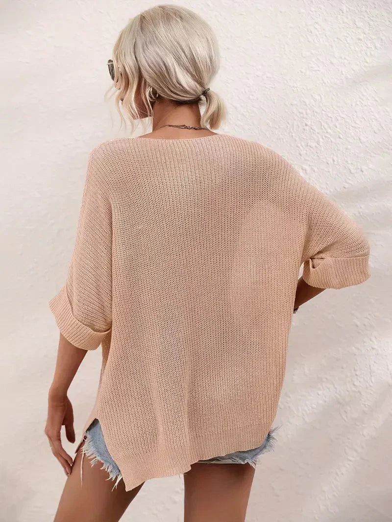 Celina – Oversized Batwing Bluse Für Lässige Outfits 3