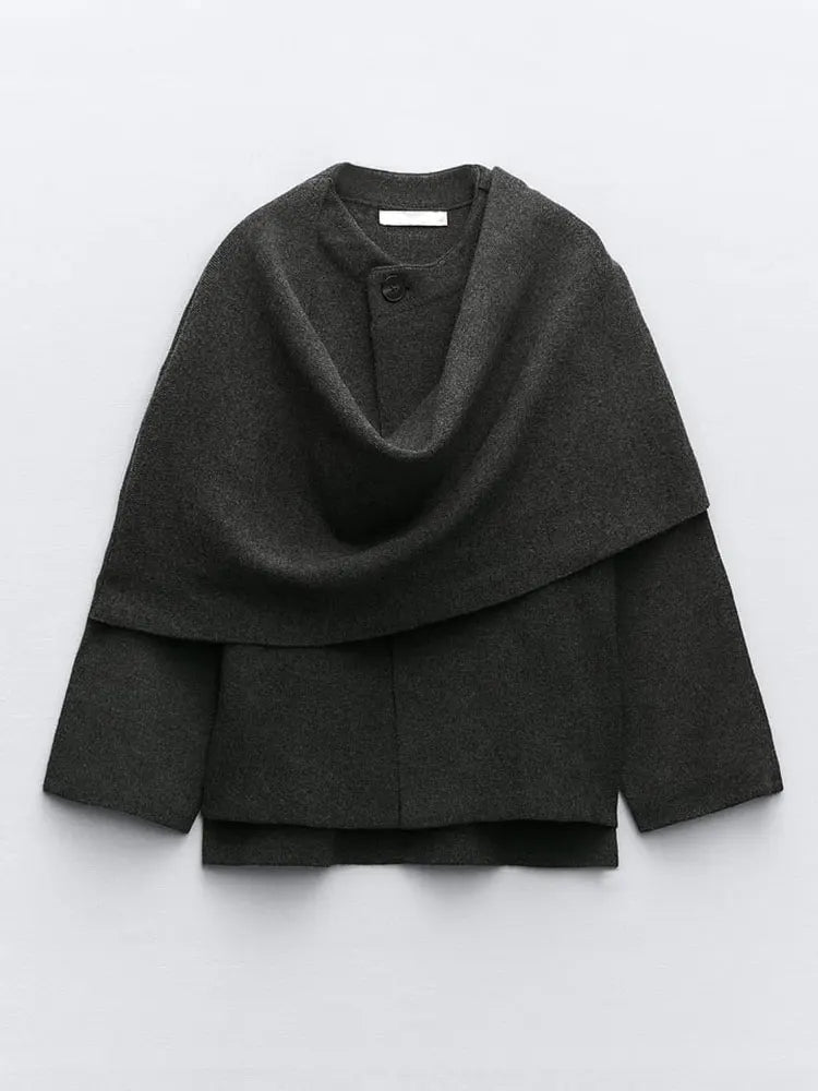 The Jane - Classy Scarf Coat 2-in-1