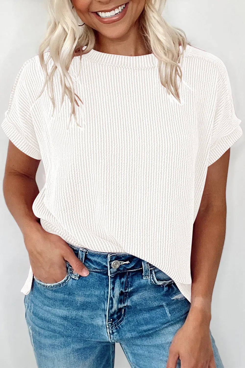 Christelle - Kurzärmliges T-Shirt im lässig-schicken Stil 4