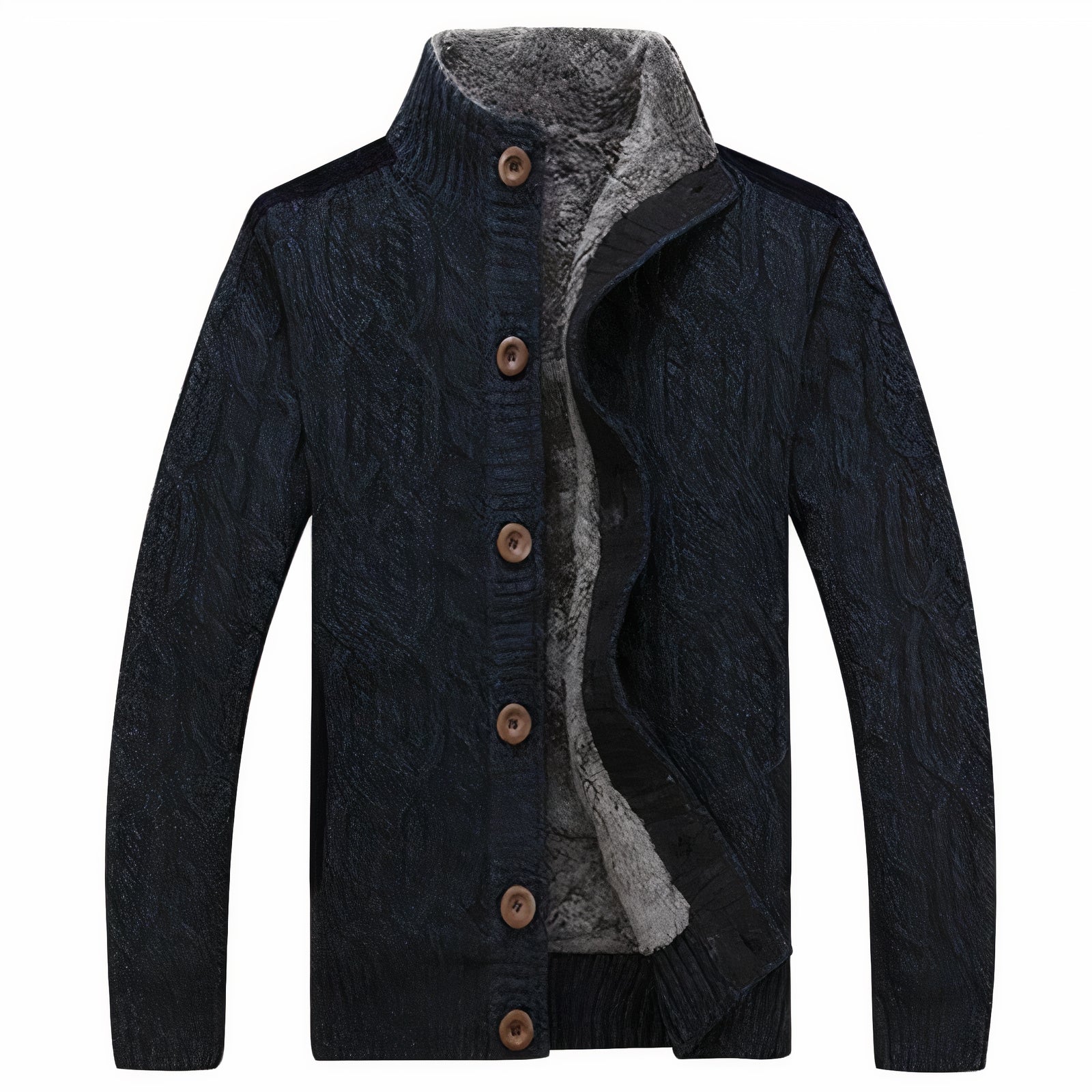 Claasv - Strickjacke für Damen, Komfort & Stil Schwarz