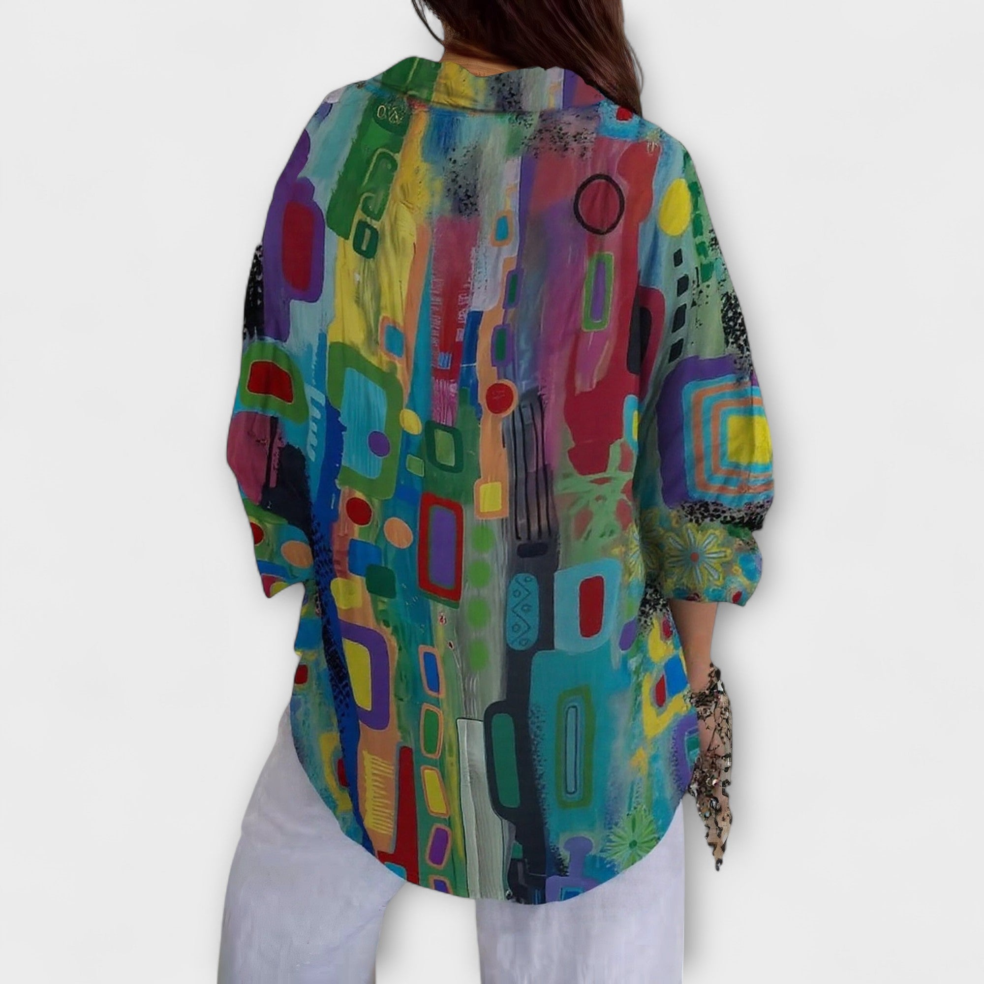  Clarissa - Schicke Bluse Grun 2