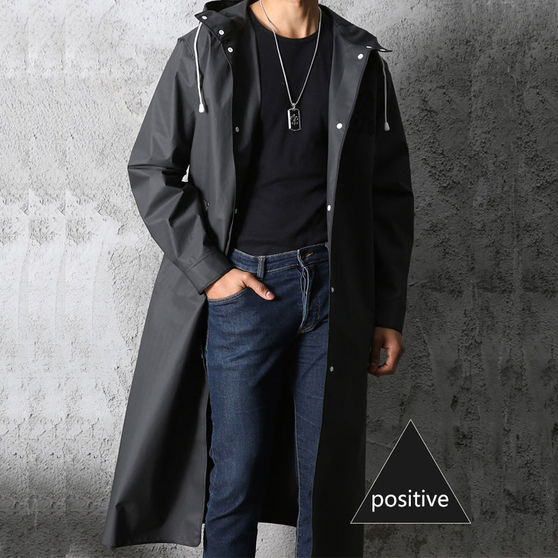 Cyra - Unisex Lang Regenmantel Wasserdicht Outdoor