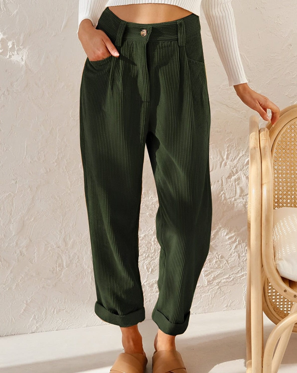 Dagmar – Damen Kordhose Weich Bequem Und Stylisch 3