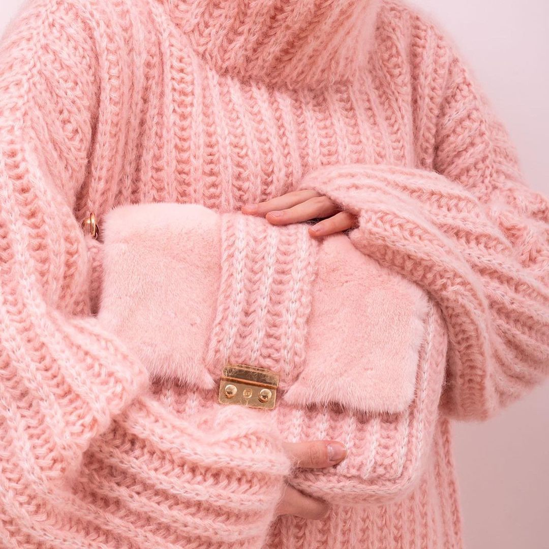 Bernadette – Grobstrick Rollkragenpullover Für Den Winter