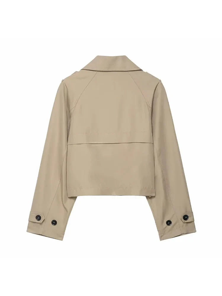 Ronja – Stylischer Kurzmantel für den Herbst-Winter