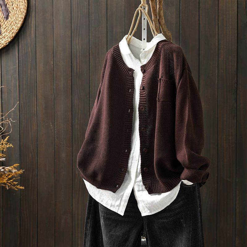Greta – Bequeme Oversize-Strickjacke Für Damen