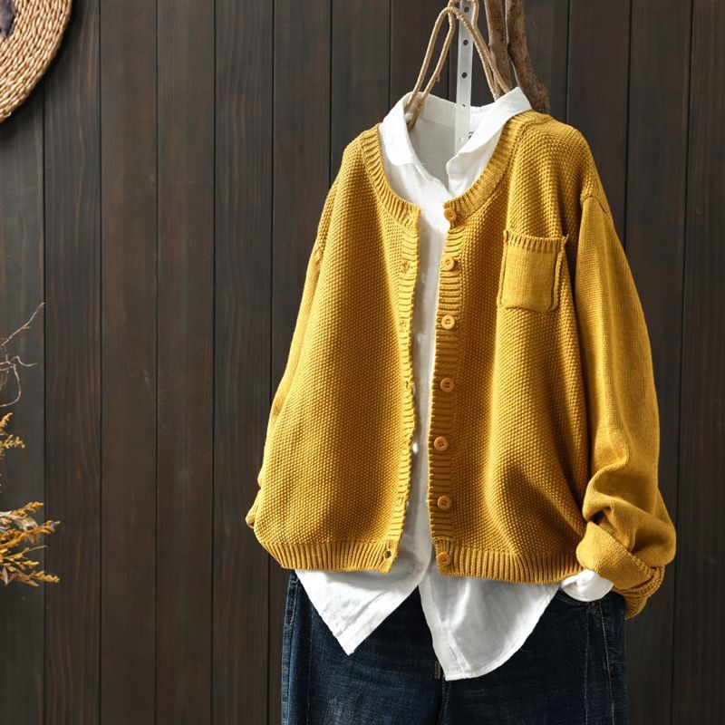 Greta – Bequeme Oversize-Strickjacke Für Damen