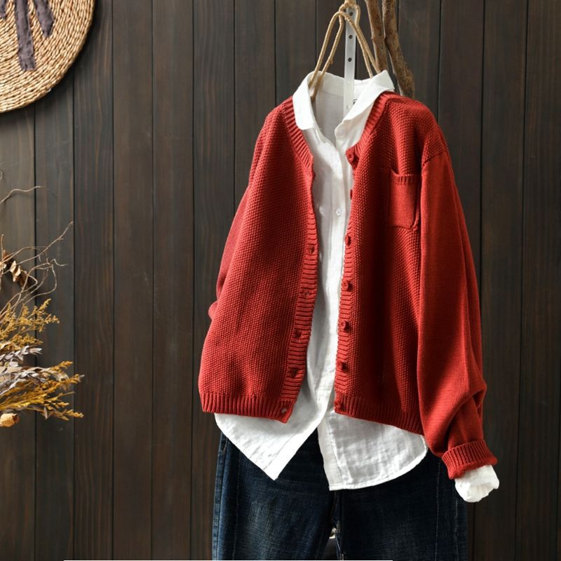 Greta – Bequeme Oversize-Strickjacke Für Damen