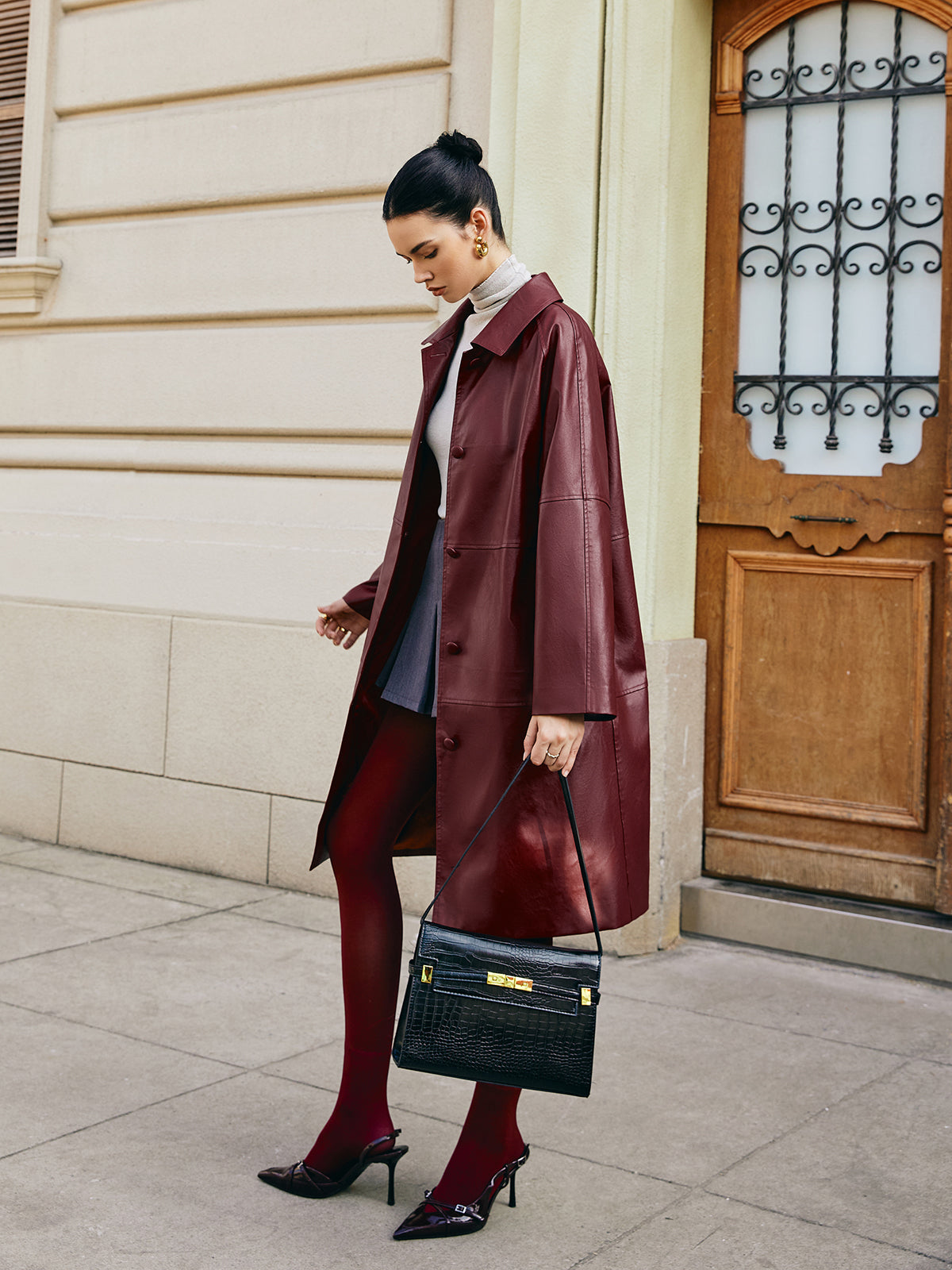 Anja – Lange Jacke Mit Zeitlosem Stil