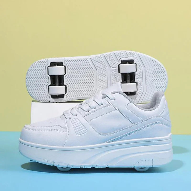 Danka – Kinder Rollschuhe mit 4 Rädern & Style WeiB