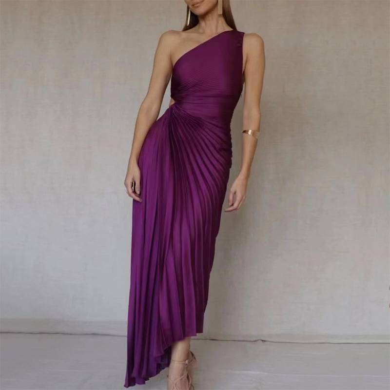 Unity - Elegantes Plisseekleid