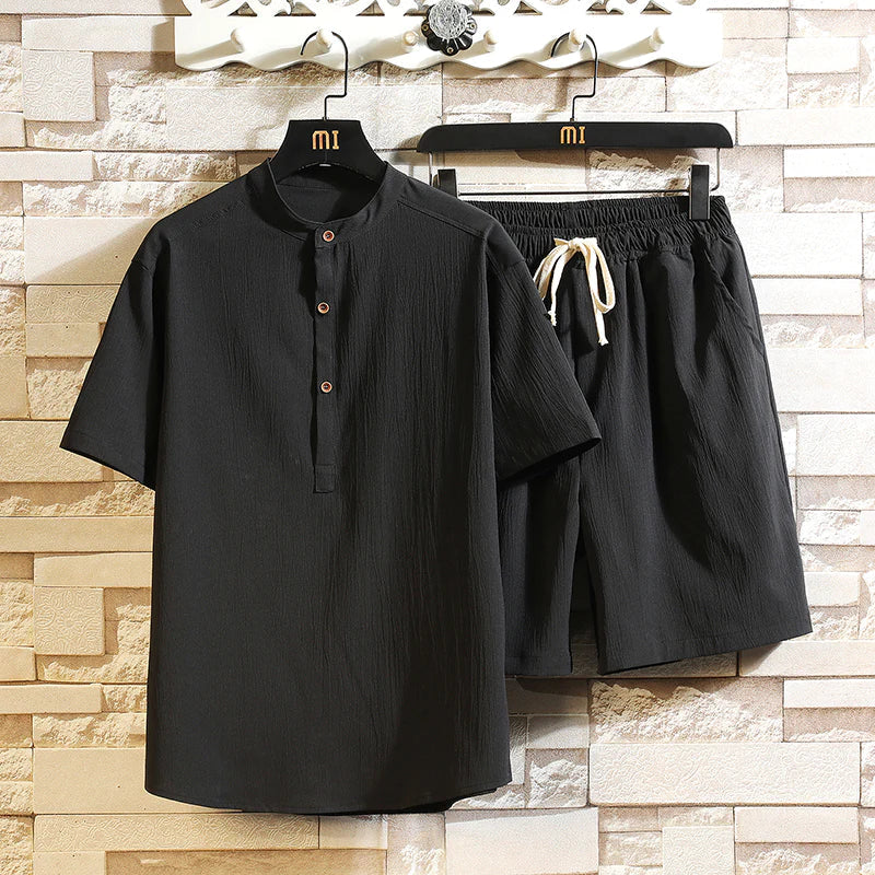 David – Modisches Herren Sommer Set Stilvoll Und Bequem 1